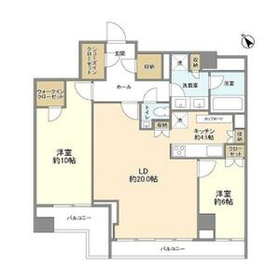 Wellith Daikanyama Sarugakucho Terrace 202 - Floor plan