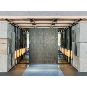 Stone entrance approach