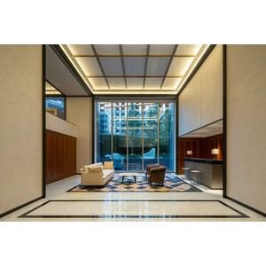 Garden-side resident lounge