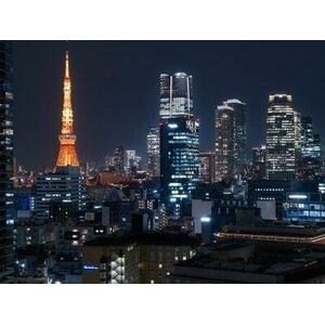 Tokyo Twin Parks Right Wing - Tokyo Tower night view