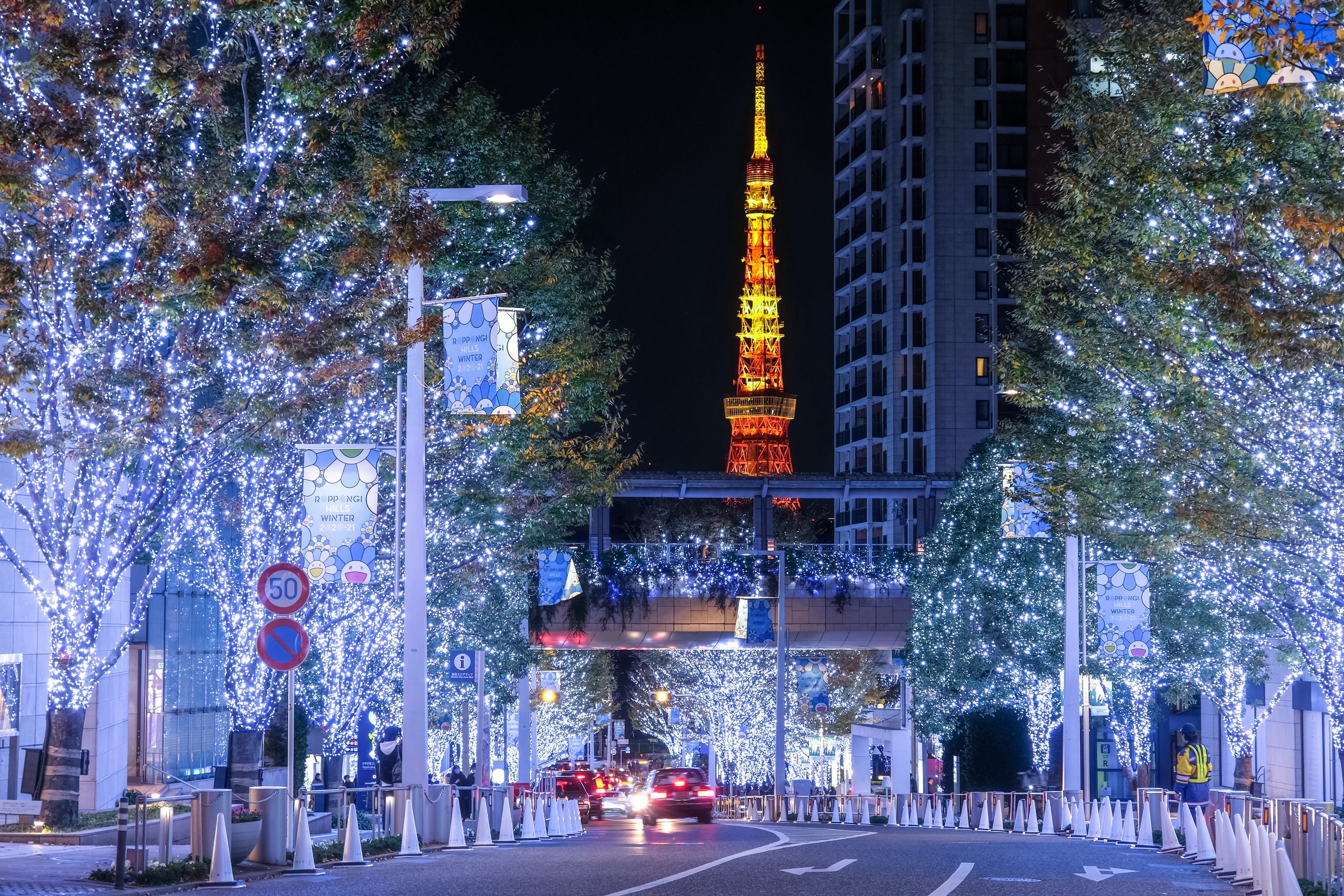 Roppongi skyline and Tokyo architecture